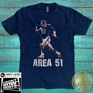 CHICAGO FOOTBALL DICK BUTKUS T-SHIRT "AREA 51" - Bild 1 von 2