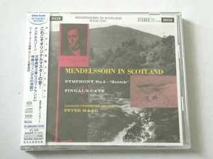 Peter Maag LSO Mendelssohn in Scotland SACD + CD 2 Disc Set STEREO SOUND JAPAN - Picture 1 of 2
