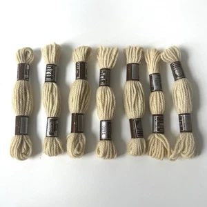 DMC Laine Colbert Tapestry Yarn Lot of 7 # 7400 100% Virgin Wool 8 Meters Each - Picture 1 of 8