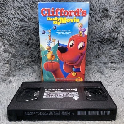 Clifford's Really Big Movie VHS Tape 2004 Classic Kids Children’s Cartoon Film - Image 1 of 4