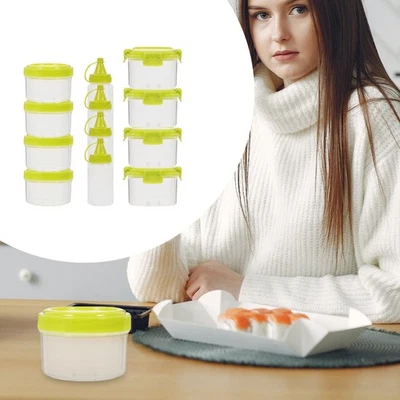  1 Set Futterbox wiederverwendbares Kunststoff -Multifunktions -Sauce -Behälter - Bild 1 von 4