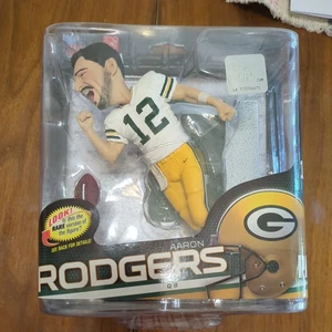 Mcfarlane Aaron Rodgers Green Bay Packers Action Figure New In Box Chase /3000 - Picture 1 of 4