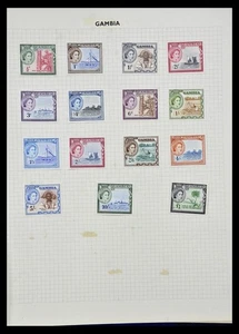 GREAT BRITAIN & Colonies 1840-1960 MH Used Penny QEII Stamp Collection - Picture 1 of 12
