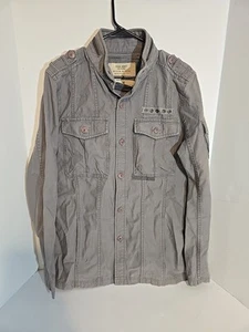 Vintage FOSSIL Field M-1954 Canvas Field Jacket Men’s Medium-Grayish Army - Picture 1 of 8