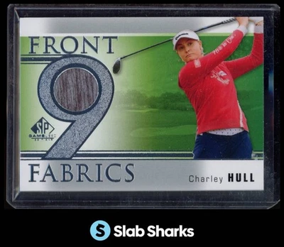 2021 SP GAME USED #F9-CH CHARLEY HULL FRONT 9 FABRICS MEM - Image 1 of 4