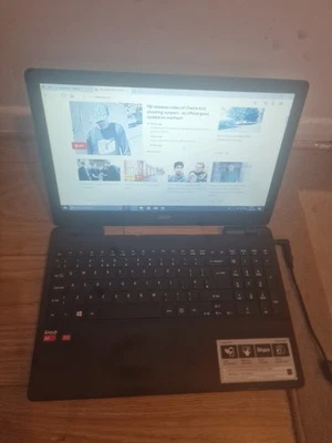 Acer aspire E5-521, windows 10, AMD A6-6310 APU, 6gb ram, 1TB HDD - Image 1 of 4