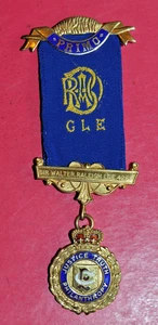 Buffaloes Primo Jewel RAOB Sir Walter Raleigh Lodge No 4262 Sterling Silber - Bild 1 von 2