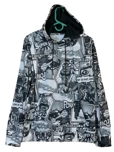 Drill Clothing Co. ¡Oh Snap! Sudadera con capucha Comic Pop Art talla: S blanco y negro - Imagen 1 de 10
