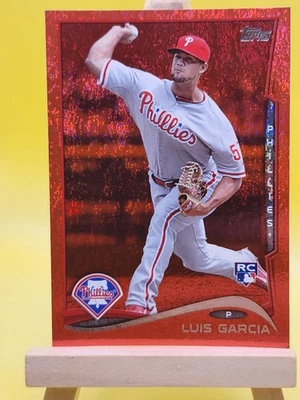 Luis Garcia 2014 Topps #451 RED HOT FOIL Card Rookie  - Image 1 of 2