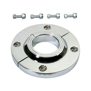 CSCUFMP Brothers Trucks Universal Steering Column Floor Plate - Chrome - Picture 1 of 1