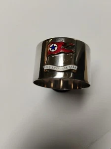 Very Rare Vnt TSS Arndora  Star Silver plated Napkin / Ring - Picture 1 of 8