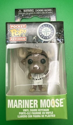 Seattle Mariners - Mariner Moose Keychain - Funko Pocket Pop! - MLB - Image 1 of 4