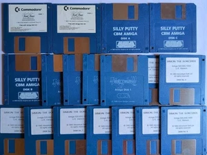 Jeux de disquettes AMIGA / Commodore - SILLY PUTTY, Simon le sorcier, Heimdall - Photo 1/6