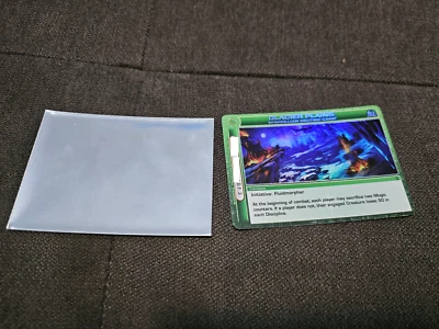 Chaotic 215/232 Glacier Plains Super Rare Holo Foil Location Card. NM - Image 1 of 3