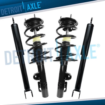 Front Struts w/ Coil Spring Assembly Rear Shock Absorbers Kit for 2009 Ford Flex - Image 1 of 4
