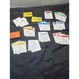 Vintage Monopoly Game Cards Title Deeds Chance Community Chest 1935 - Picture 1 of 9