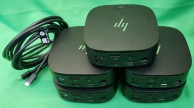 *LOT OF 5* HP USB-C Dock G2 Docking Station 5TW13UT HSN-IX02 L75126-001 - NO AC - Image 1 of 4