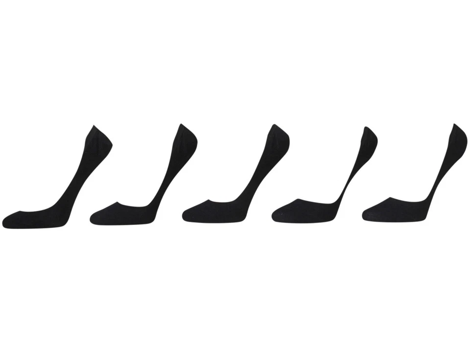 Lauren By Ralph Lauren Women's Socks Flat Knit Liners No Show 5-Pairs - Image 1 of 1