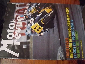 µ? Moto Revue n°2295 BPS 50 super Elan Sanglas 500 Poster Ph.Coulon - Imagen 1 de 1