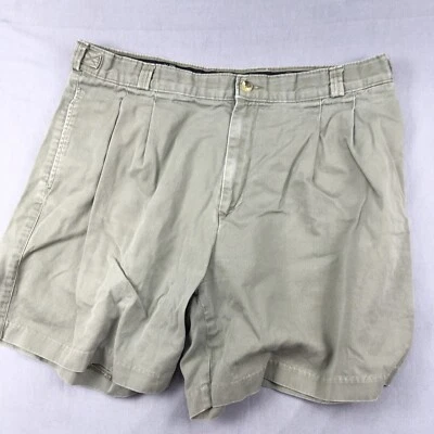 Jantzen Men's Flat Front Bermuda Shorts 36 Green Pockets - Image 1 of 4