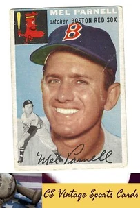 1954 Topps #40 Mel Parnell - Picture 1 of 2