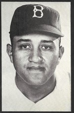 1975 TCMA Don Newcombe  DODGERS  UNSIGNED  3-1/2 x 5-1/2  PHOTO CARD #2