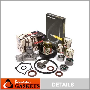 Timing Belt Kit Water Pump Fit Tensioner 95 Eagle Mitsubishi TURBO 2.0L 4G63T - Picture 1 of 12