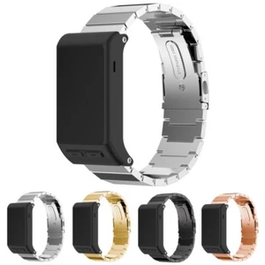 StrapsCo Stainless Steel Link Watch Band Strap for Garmin Vivoactive HR - Picture 1 of 10