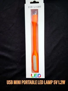 Mini Lámpara LED USB Portátil USB 5V 1.2W Libro Súper Brillante/Luz de Emergencia - Imagen 1 de 4