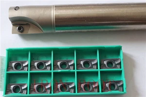 1P 400R-25-300L-C25-2T Wendbarer Endfräshalter + 10 STCK. APMT1604PDER-FM Einsatz - Bild 1 von 5