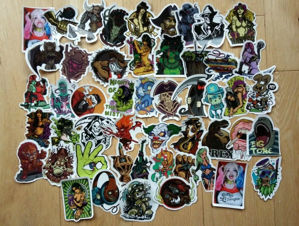 50 MIXED STICKERS - Image 1 of 1