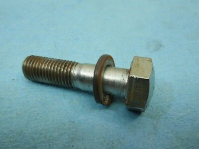 Yamaha XS650 1972 amortiguador trasero perno y arandela Foto 1 de 4