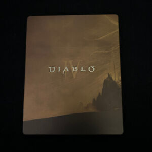 Diablo IV 4 Gamestop Preorder Bonus Steelbook (No Game)
