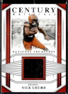 2023 NATIONAL TREASURES CENTURY MATERIALS #CEN-NCB NICK CHUBB - Picture 1 of 2