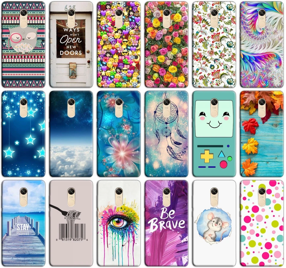 CUSTODIA COVER MORBIDA IN TPU SILICONE PER XIAOMI REDMI NOTE 4X FANTASIA Q - Immagine 1 di 1