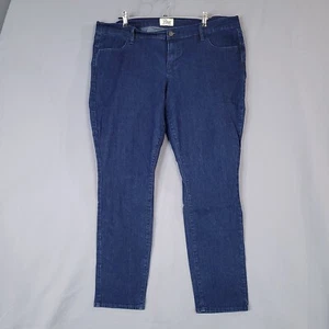 Pantalones de mezclilla para mujer Old Navy The Diva tiro medio azul talla 18 regular - Imagen 1 de 11