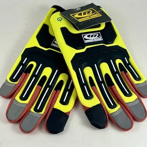 NEW SuperCuff R-14 Touch Hi Vis Ringers Gloves size XXL - Picture 1 of 9