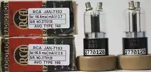 JAN-7193 CV6 RCA / 6J5 Half 6SN7GT DET20 Made in U.S.A Tested on AVO 160 1MP - Picture 1 of 6