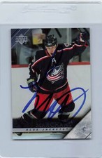 2005/06 Upper Deck #56 Todd Marchant Blue Jackets Signed Auto *G2097