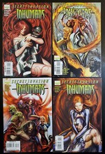 Secret Invasion: Inhumans #1-4 (2008 Marvel) 2 3 Complete Set Black Bolt Skrulls
