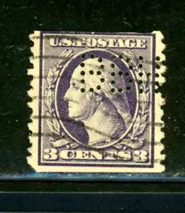 US Scott # 445 - Used - Nice Centering - CV=$250.00 (10-C238) - Picture 1 of 2