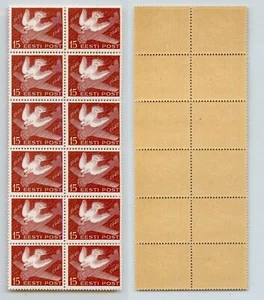 Estonia 1940 SC 162 MNH block of 12 . rtc8829 - Picture 1 of 1