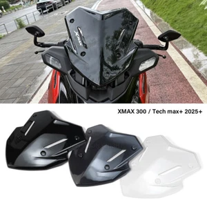 For Yamaha XMAX 300 Sports Windshield XMAX 300 Tech MAX+ Front screen Deflector - Picture 1 of 12