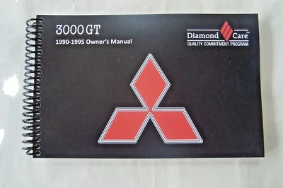 1995 1994 mitsubishi 3000 gt 3000gt reimpressão manual do proprietário 1993 1992 1991 1990 - Imagem 1 de 4