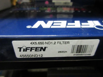 Tiffen ND Filter (4 x 5.65", 4-Stop) - Neutral Density 1.2 Optical Density - Image 1 of 4