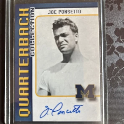 Joe Ponsetto Signed Tk Legacy Card - Image 1 of 2