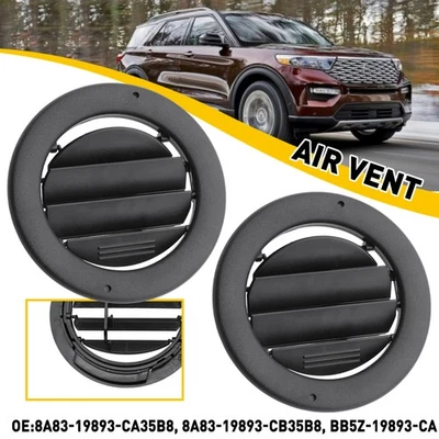 Para Ford Police Interceptor 2013-2015 utilitario techo techo aire acondicionado calefacción ventilación 2x Foto 1 de 4