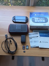 PS Vita Black PCH 2000 ZA16 Console Charger Box PSV Slim [BOX]