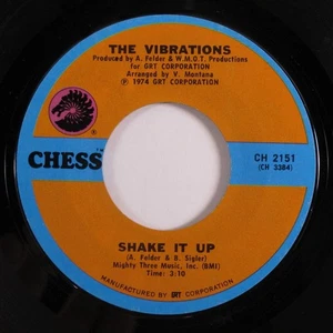 70s Soul Funk 45 VIBRATIONS Shake It Up CHESS HEAR d - Picture 1 of 2