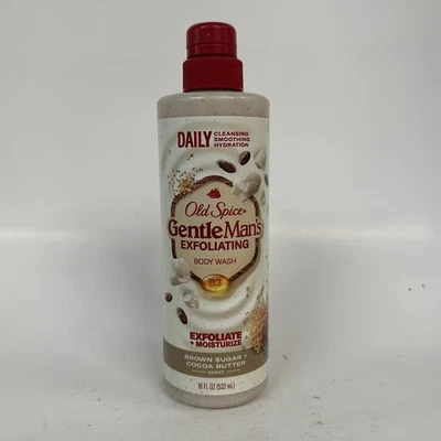Old Spice Gentleman's Blend Exfoliating Body Wash, Brown Sugar & Cocoa Butter - Image 1 of 2